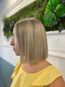 Photo d'une prestation de lissage brésilien