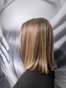 Photo d'une prestation de lissage brésilien