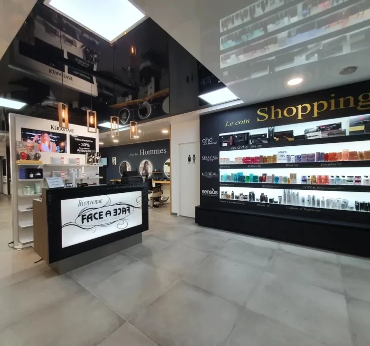 photo du coin shopping